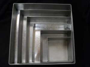 Alluminium square pans